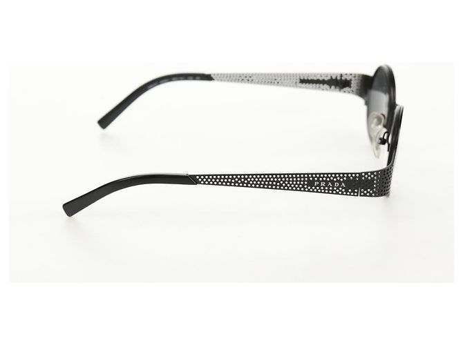 Occhiali da sole PRADA metallo Nero SPR511 Auth 150604V - vista 4