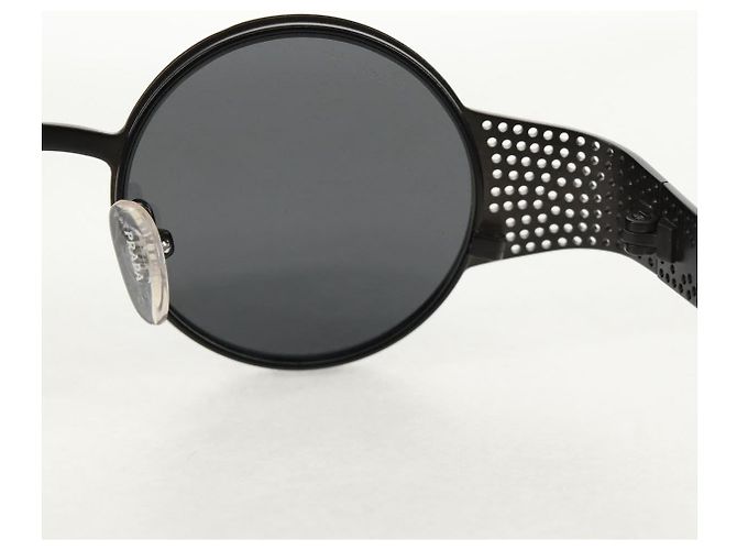 Occhiali da sole PRADA metallo Nero SPR511 Auth 150604V - vista 8