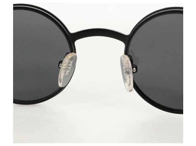 Occhiali da sole PRADA metallo Nero SPR511 Auth 150604V - vista 9