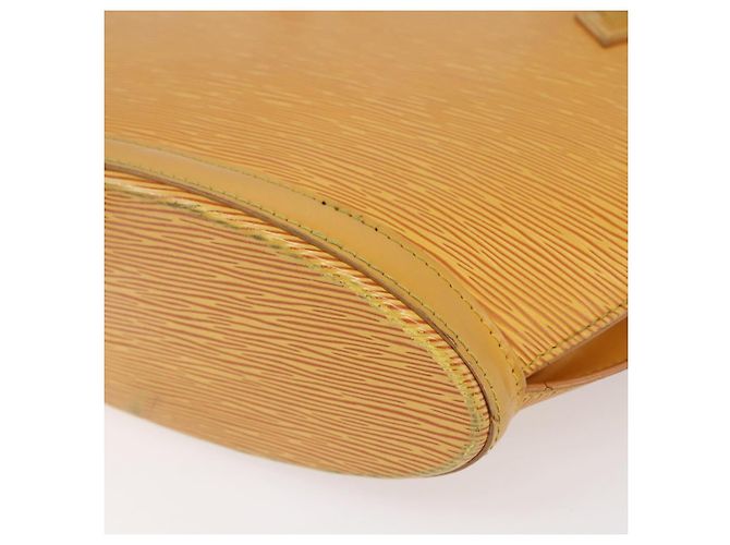 LOUIS VUITTON Borsa a Mano Epi Saint Jacques Gialla M52279 LV Auth 152931 Giallo - vista 15