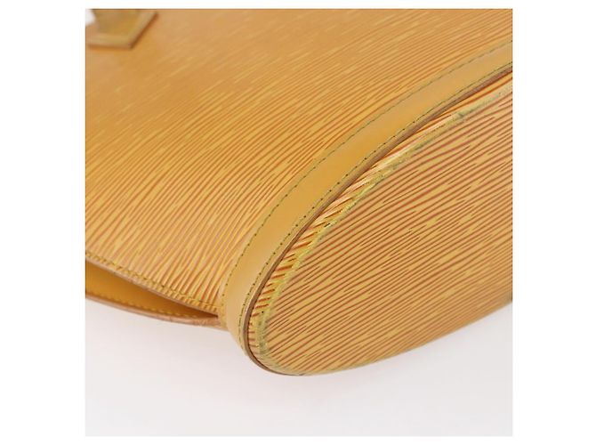 LOUIS VUITTON Borsa a Mano Epi Saint Jacques Gialla M52279 LV Auth 152931 Giallo - vista 16