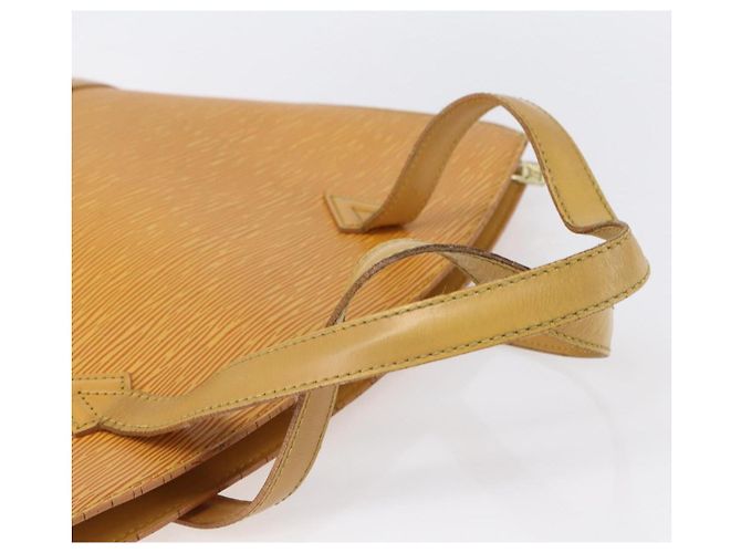 LOUIS VUITTON Borsa a Mano Epi Saint Jacques Gialla M52279 LV Auth 152931 Giallo - vista 7