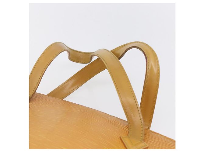 LOUIS VUITTON Borsa a Mano Epi Saint Jacques Gialla M52279 LV Auth 152931 Giallo - vista 8