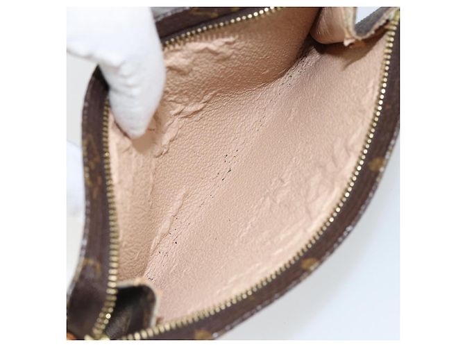 LOUIS VUITTON Pochette Bucket Monogram PM Accessorio LV Auth BA7528 Monogramma - vista 10