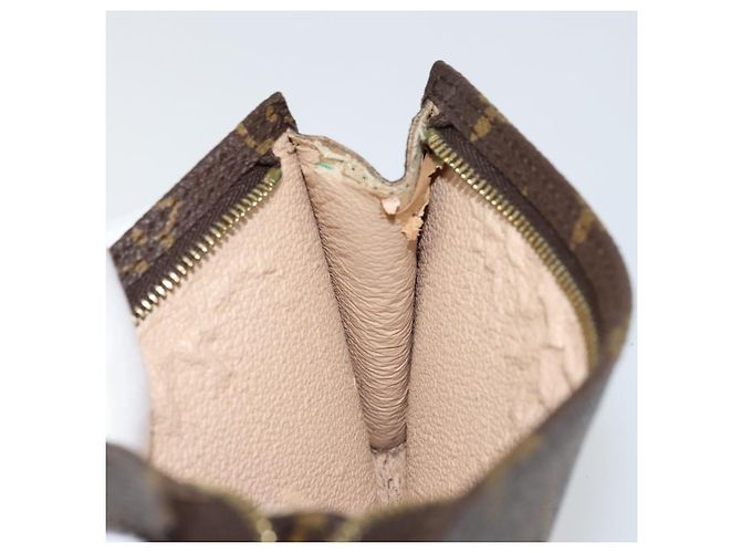 LOUIS VUITTON Pochette Bucket Monogram PM Accessorio LV Auth BA7528 Monogramma - vista 11