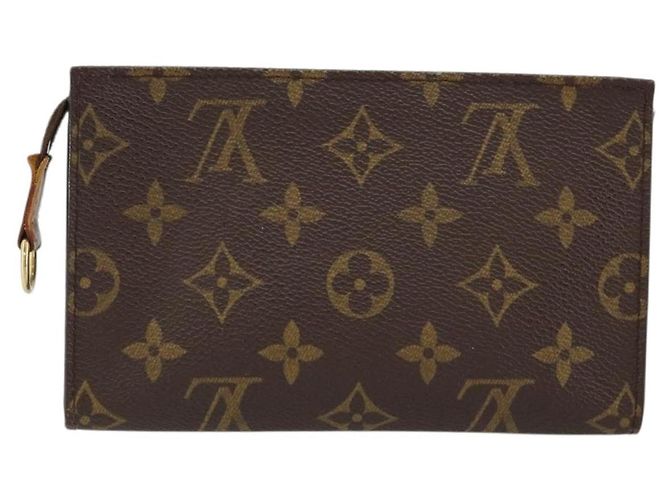 LOUIS VUITTON Pochette Bucket Monogram PM Accessorio LV Auth BA7528 Monogramma - vista 2
