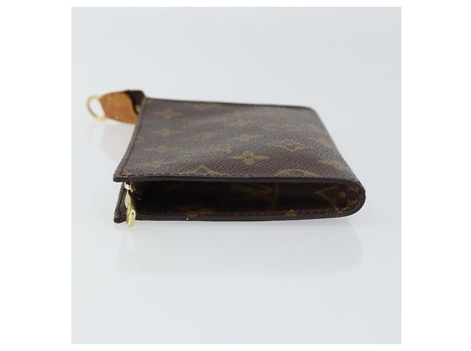 LOUIS VUITTON Pochette Bucket Monogram PM Accessorio LV Auth BA7528 Monogramma - vista 4