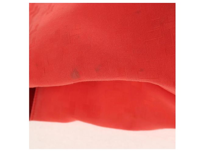 Zaino LOEWE in tela nera e rossa Auth bs30603 Nero Rosso - vista 4