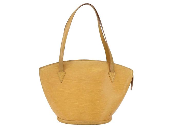 LOUIS VUITTON Epi Saint Jacques Schultertasche Gelb M52269 Auth 152336 - Ansicht 13