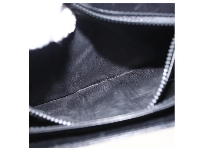 Céline Borsa a Spalla CELINE in Pelle Nera Oro Auth 149543 Nero D'oro - vista 23