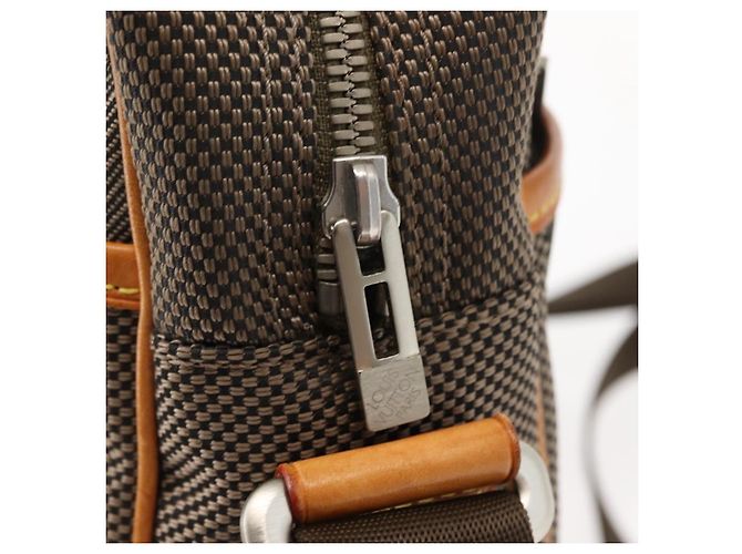 LOUIS VUITTON Borsa a Spalla Damier Geant Sitadan NM Marrone Coda M93224 Auth 151845 - vista 17