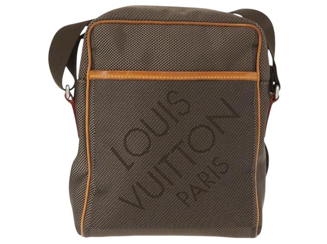 LOUIS VUITTON Borsa a Spalla Damier Geant Sitadan NM Marrone Coda M93224 Auth 151845 - vista 2