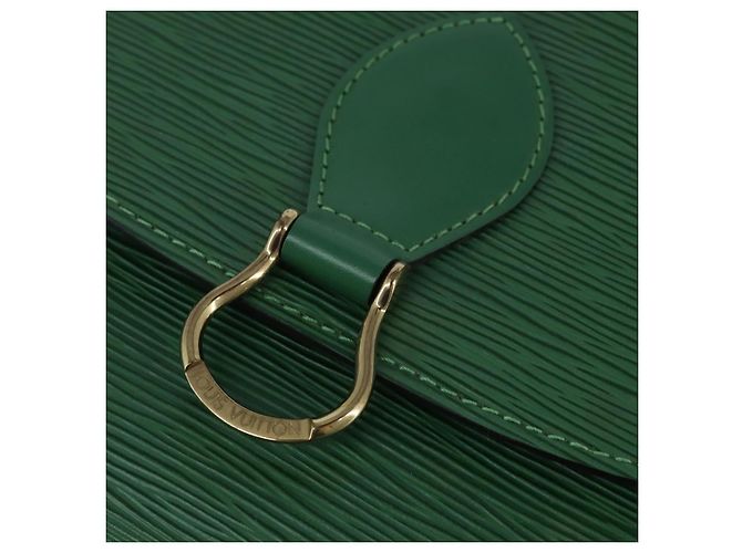 LOUIS VUITTON Borsa a Spalla Epi Saint Cloud GM Verde M52194 LV Auth 147758 - vista 18