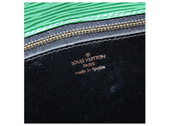 LOUIS VUITTON Borsa a Spalla Epi Saint Cloud GM Verde M52194 LV Auth 147758 - vista 19