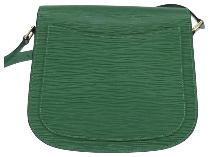 LOUIS VUITTON Borsa a Spalla Epi Saint Cloud GM Verde M52194 LV Auth 147758 - vista 2