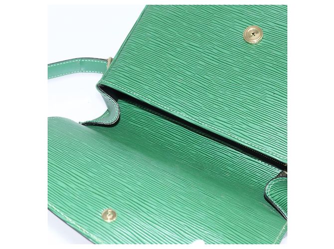 LOUIS VUITTON Borsa a Spalla Epi Saint Cloud GM Verde M52194 LV Auth 147758 - vista 9