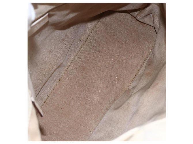 GUCCI GG Canvas Tote Bag Beige Silber 002 1076 2684 Auth 150426 - Ansicht 11