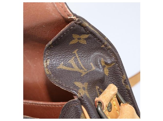 LOUIS VUITTON Monogram Cartouchiere MM Schultertasche M51253 LV Auth 150378 Monogramm - Ansicht 20