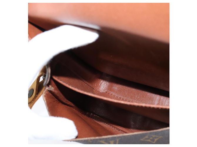 LOUIS VUITTON Monogram Cartouchiere MM Schultertasche M51253 LV Auth 150378 Monogramm - Ansicht 22