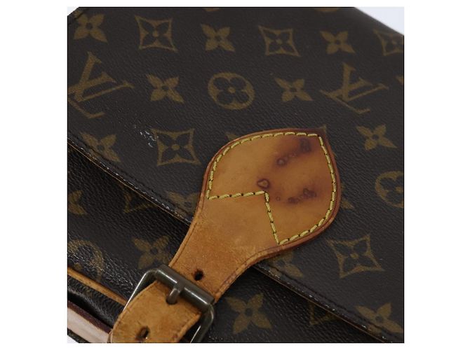 LOUIS VUITTON Monogram Cartouchiere MM Schultertasche M51253 LV Auth 150378 Monogramm - Ansicht 9