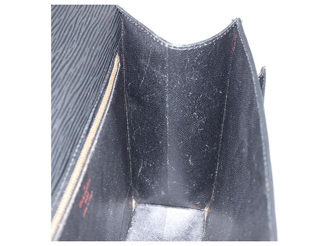 LOUIS VUITTON Borsa a Mano Epi Monceau 28 Nera M52122 LV Auth bs30382 Nero - vista 21