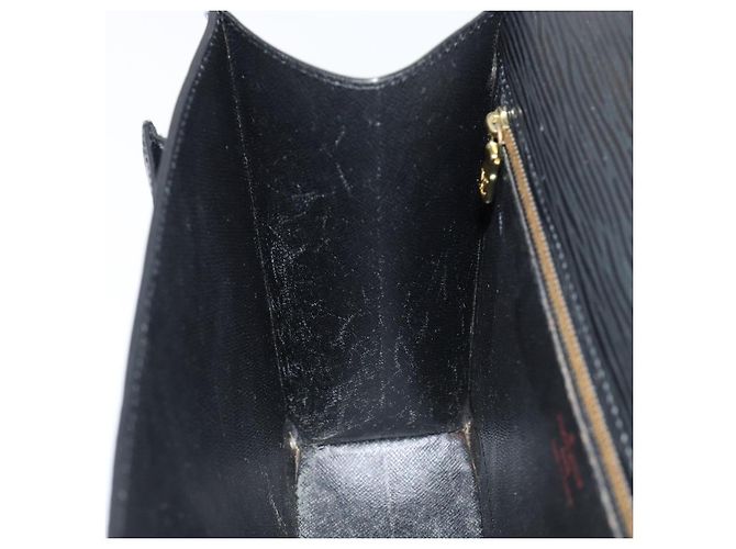 LOUIS VUITTON Borsa a Mano Epi Monceau 28 Nera M52122 LV Auth bs30382 Nero - vista 22