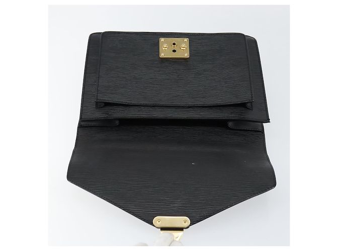 LOUIS VUITTON Borsa a Mano Epi Monceau 28 Nera M52122 LV Auth bs30382 Nero - vista 9