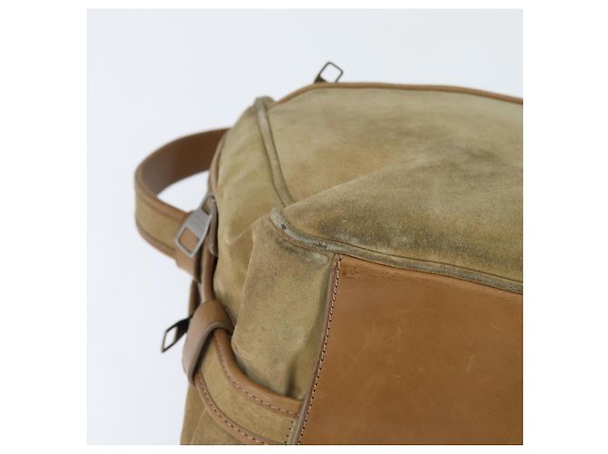 Borsa a Spalla LOUIS VUITTON Suede Beige LV Auth bs30621 - vista 14