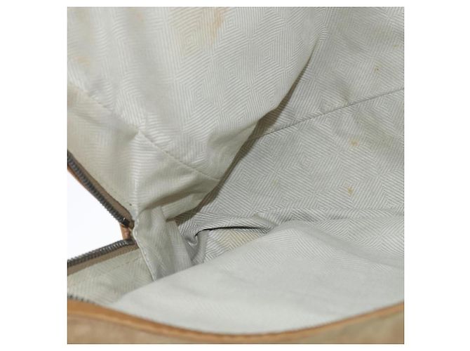 Borsa a Spalla LOUIS VUITTON Suede Beige LV Auth bs30621 - vista 19