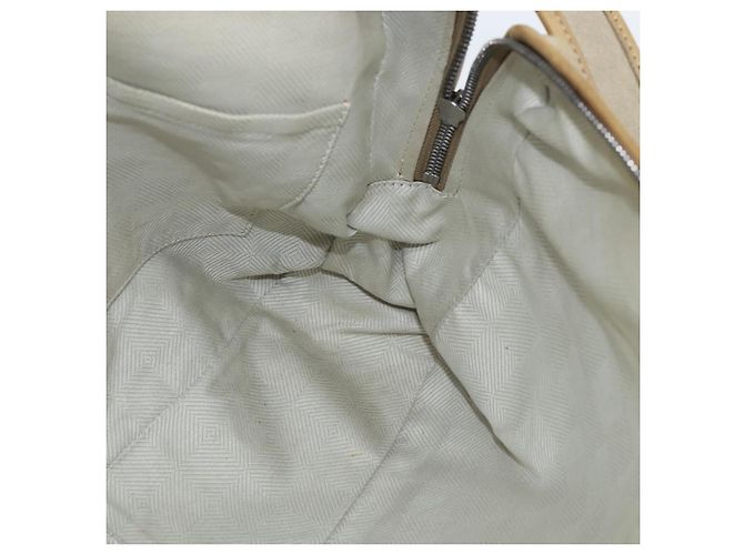 Borsa a Spalla LOUIS VUITTON Suede Beige LV Auth bs30621 - vista 21