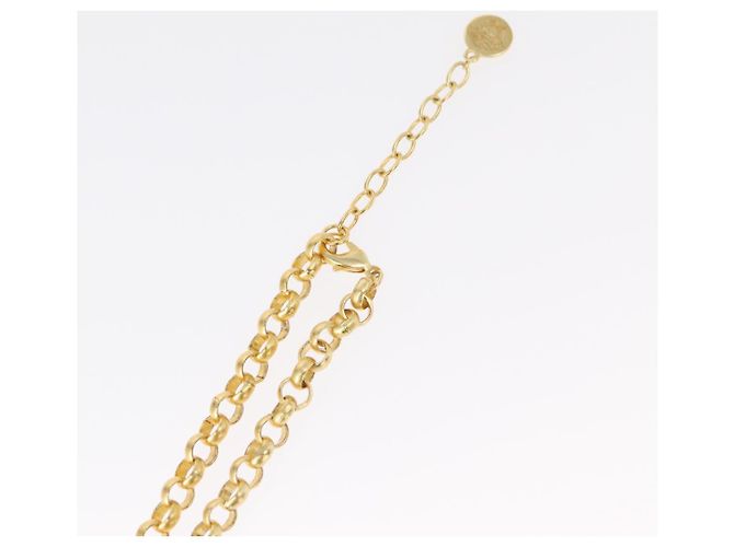 COLLANA Medusa VERSACE in metallo dorato Auth bs30845 D'oro - vista 12