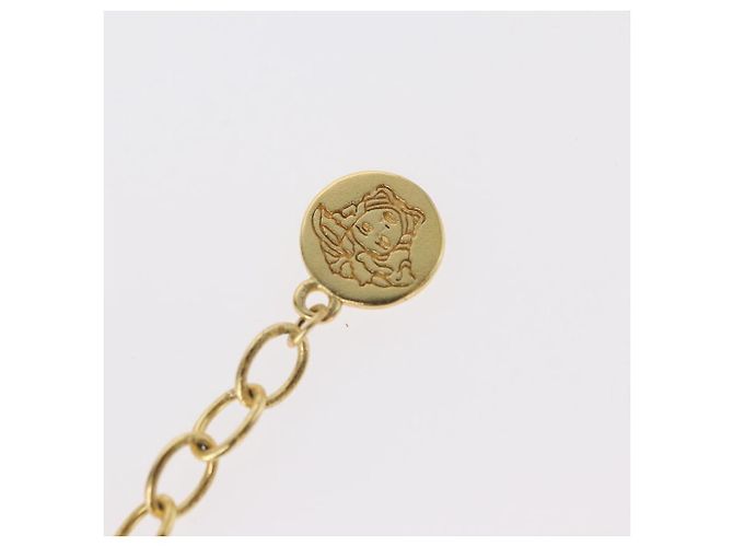 COLLANA Medusa VERSACE in metallo dorato Auth bs30845 D'oro - vista 14