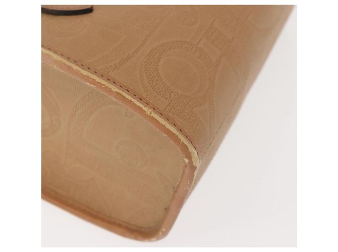 Borsa a mano Christian Dior in pelle beige dorato Auth BA7513 D'oro - vista 15