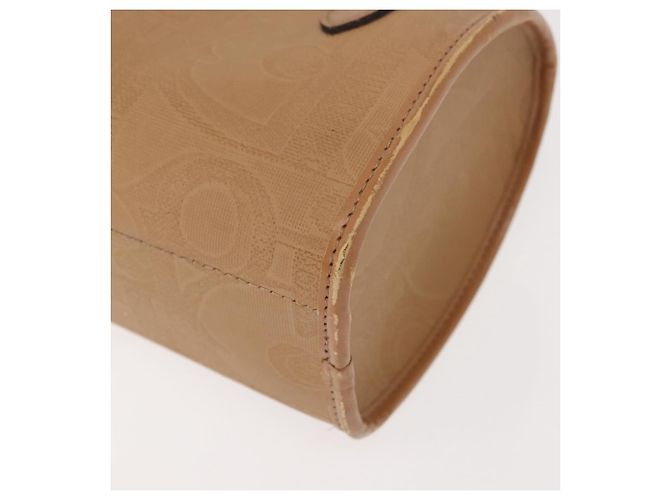 Borsa a mano Christian Dior in pelle beige dorato Auth BA7513 D'oro - vista 16