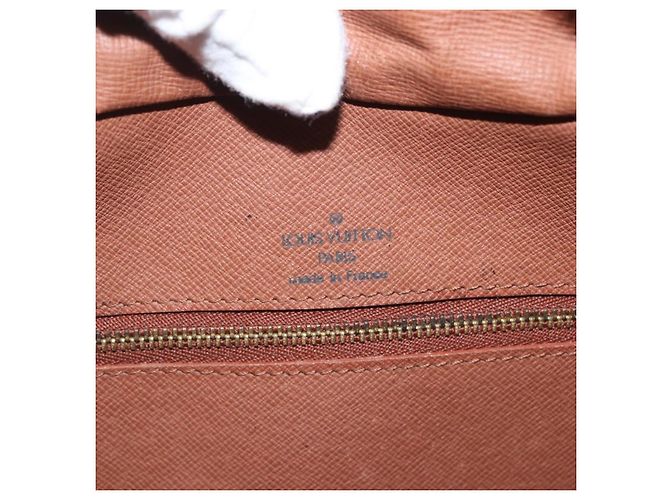 LOUIS VUITTON Borsa a Spalla Monogram Boulogne 35 M51260 LV Auth 144151 Monogramma - vista 18