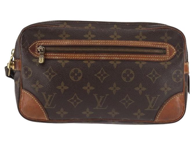 LOUIS VUITTON Clutch Marly Dragonne GM Monogram M51825 LV Auth BA6162 Monogramma - vista 13