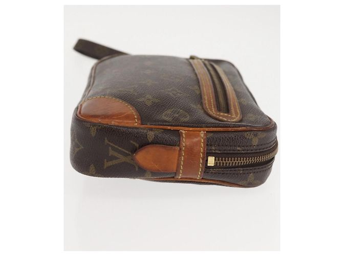 LOUIS VUITTON Clutch Marly Dragonne GM Monogram M51825 LV Auth BA6162 Monogramma - vista 3