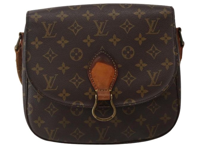 LOUIS VUITTON Monogram Saint Cloud GM Schultertasche M51242 LV Auth 142884 Monogramm - Ansicht 13