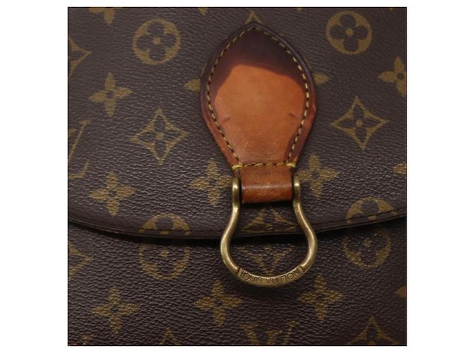 LOUIS VUITTON Monogram Saint Cloud GM Schultertasche M51242 LV Auth 142884 Monogramm - Ansicht 18