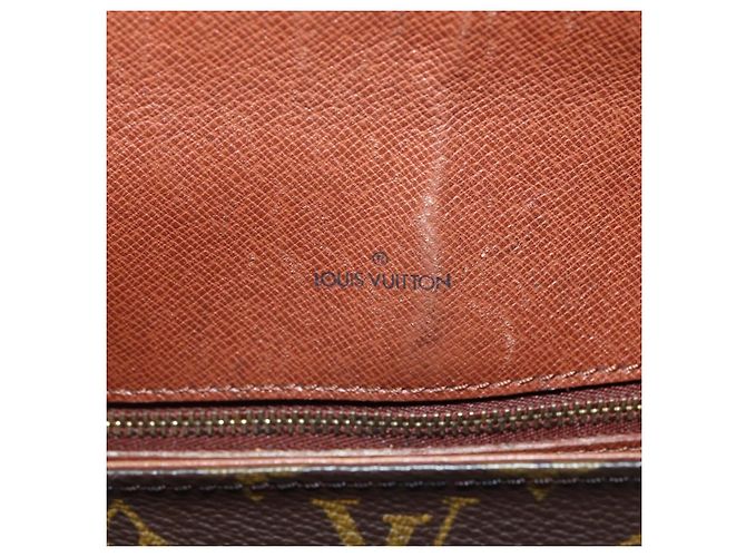 LOUIS VUITTON Monogram Saint Cloud GM Schultertasche M51242 LV Auth 142884 Monogramm - Ansicht 21