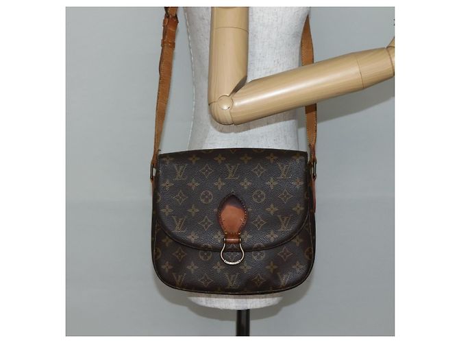 LOUIS VUITTON Monogram Saint Cloud GM Schultertasche M51242 LV Auth 142884 Monogramm - Ansicht 26