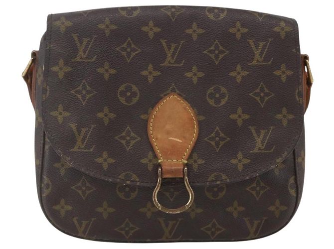 LOUIS VUITTON Borsa a Spalla Monogram Saint Cloud GM M51242 LV Auth BA8291 Monogramma - vista 2