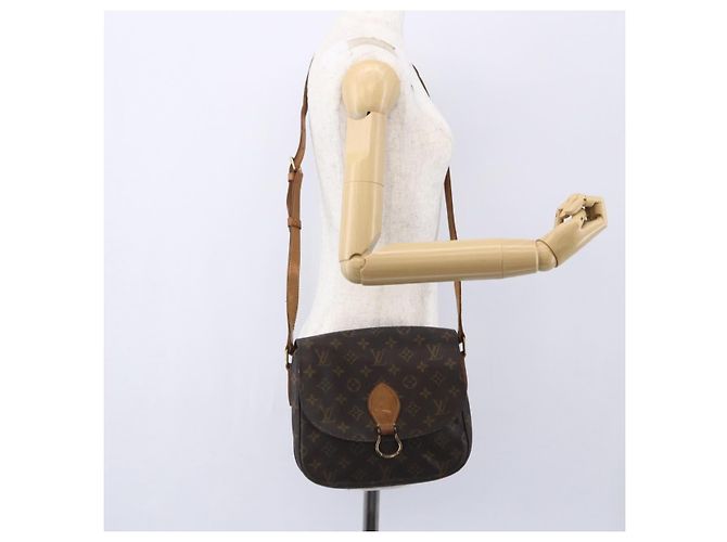 LOUIS VUITTON Borsa a Spalla Monogram Saint Cloud GM M51242 LV Auth BA8291 Monogramma - vista 26