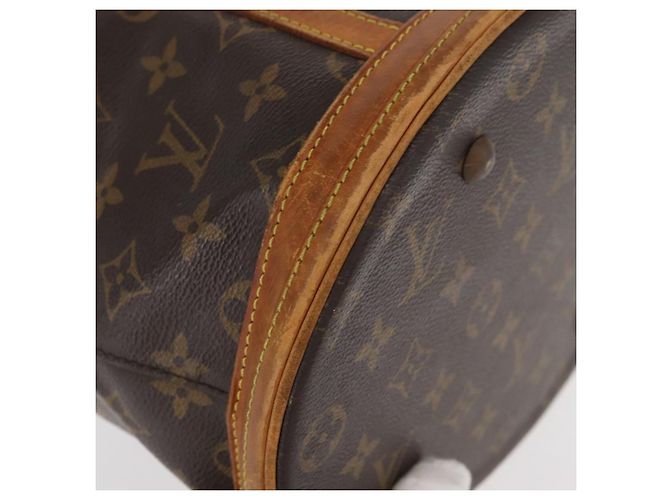 LOUIS VUITTON Borsa a Spalla Monogram Bucket GM M42236 LV Auth 154494 Monogramma - vista 10