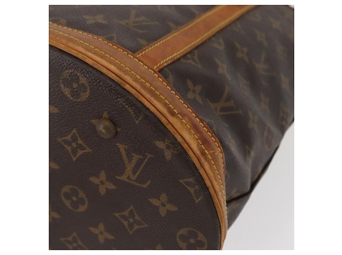 LOUIS VUITTON Borsa a Spalla Monogram Bucket GM M42236 LV Auth 154494 Monogramma - vista 11