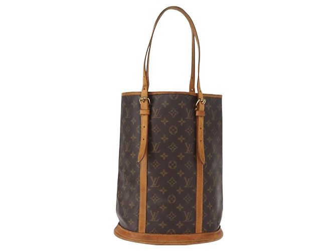 LOUIS VUITTON Borsa a Spalla Monogram Bucket GM M42236 LV Auth 154494 Monogramma - vista 3