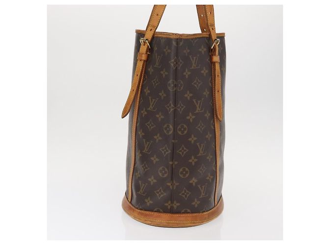 LOUIS VUITTON Borsa a Spalla Monogram Bucket GM M42236 LV Auth 154494 Monogramma - vista 5