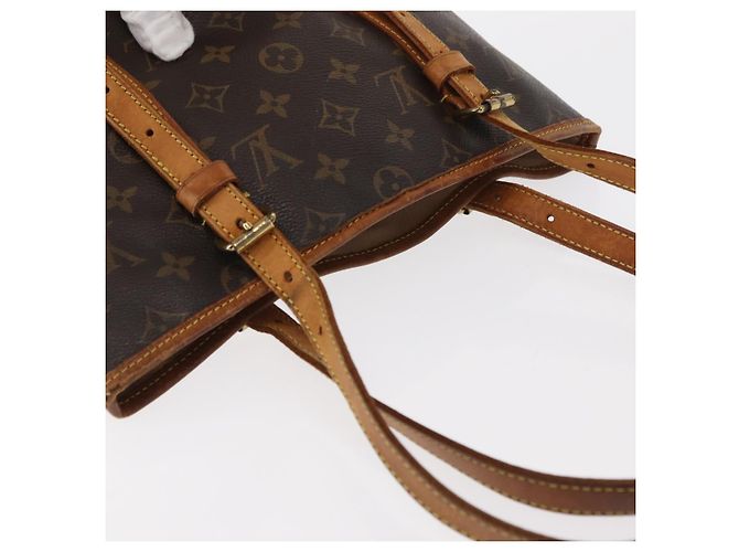 LOUIS VUITTON Borsa a Spalla Monogram Bucket GM M42236 LV Auth 154494 Monogramma - vista 6