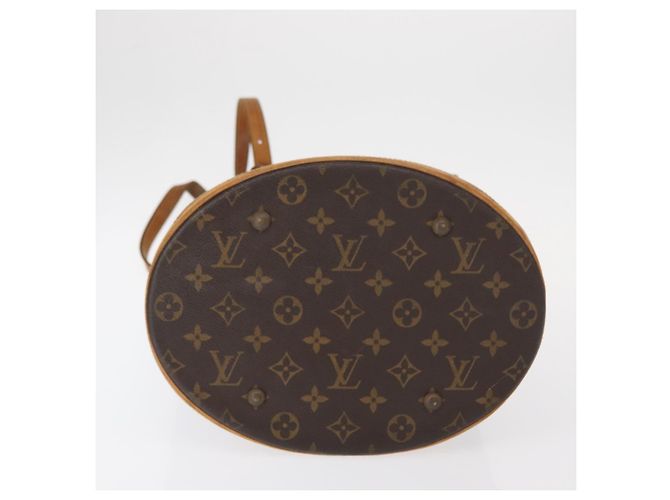 LOUIS VUITTON Borsa a Spalla Monogram Bucket GM M42236 LV Auth 154494 Monogramma - vista 9