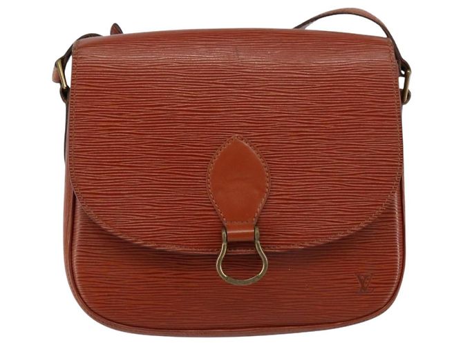 LOUIS VUITTON Borsa a Spalla Epi Saint Cloud GM Marrone M52193 LV Auth ep12120 - vista 2